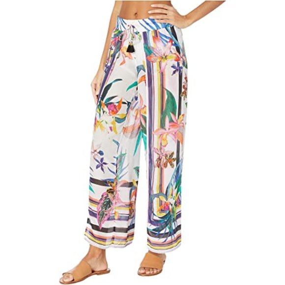 Trina Turk Other - Trina Turk Treasure Cove Beach Pants NWT Sz L